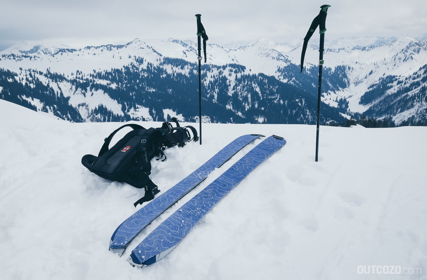Contour Hybrid Mix Zuschneidfelle für Ski 